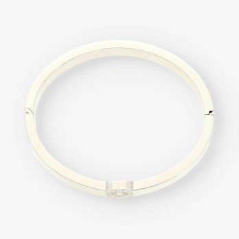 Pulsera oro bl. CHOPARD Happy Diamonds 2