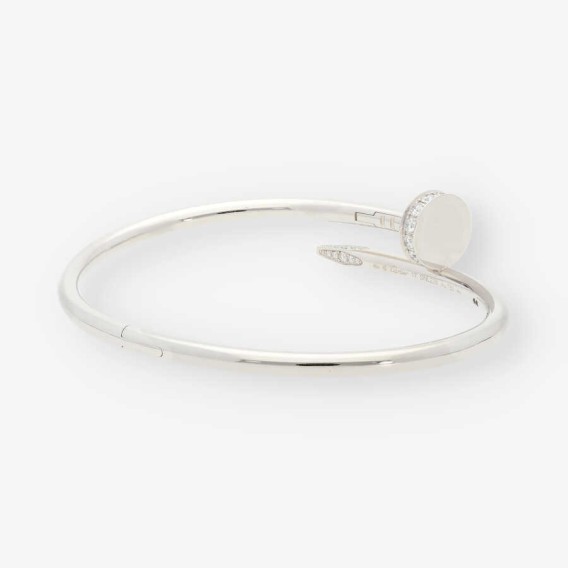 Pulsera CARTIER oro blanco y bri