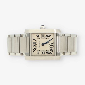 Reloj acero CARTIER Tank 2465 2
