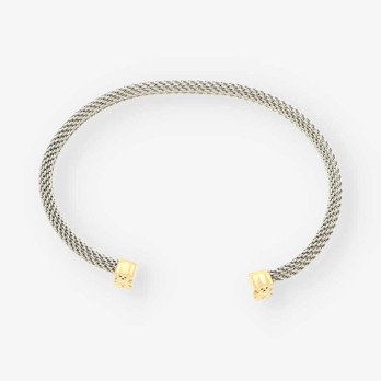 Esclava acero y oro TOUS 2