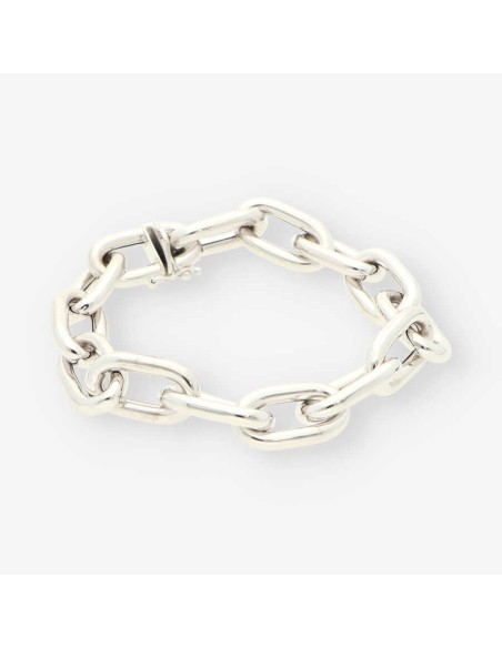 Pulsera oro blanco