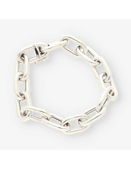 Pulsera oro blanco