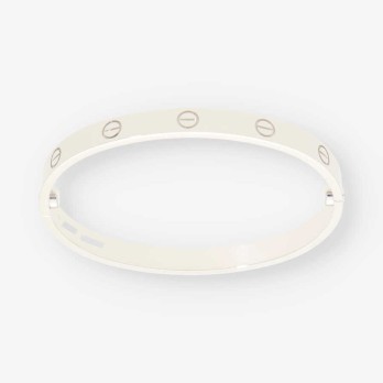 Pulsera oro blanco Love CARTIER 2