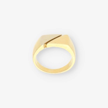 Anillo sello oro 2