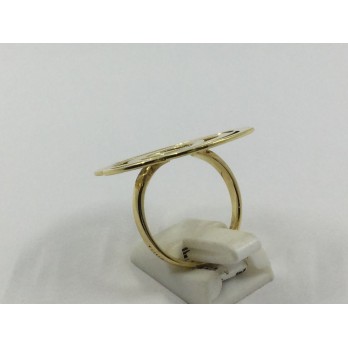 Anillo Tous de oro con motivo floral 2