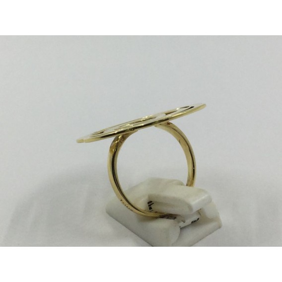 Anillo Tous de oro con motivo floral