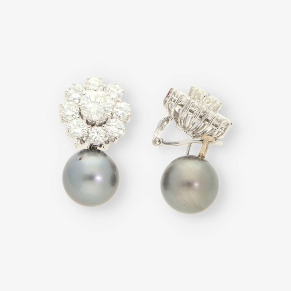 Roseton oro blanco, bri y perla tahitÃ­