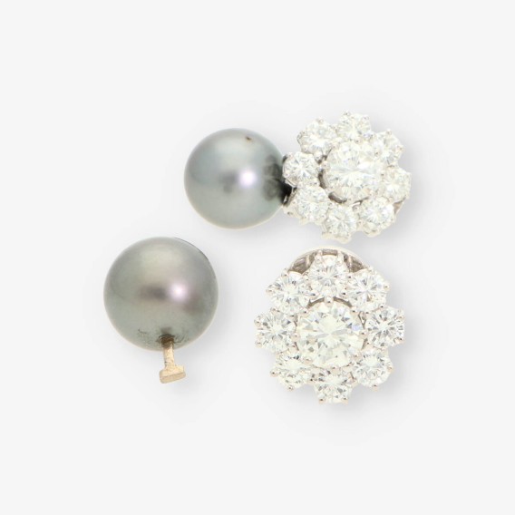 Roseton oro blanco, bri y perla tahitÃ­