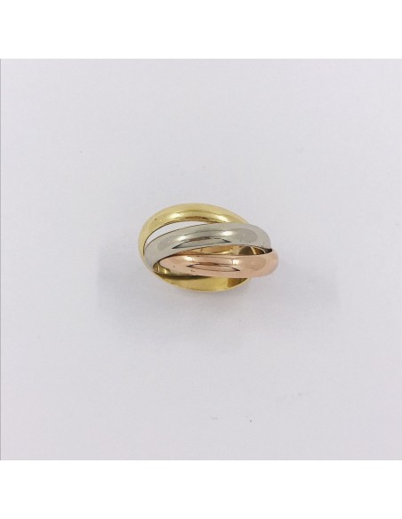 Anillo Cartier Trinity en oro 18kt
