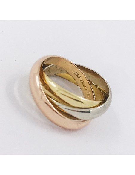 Anillo Cartier Trinity en oro 18kt