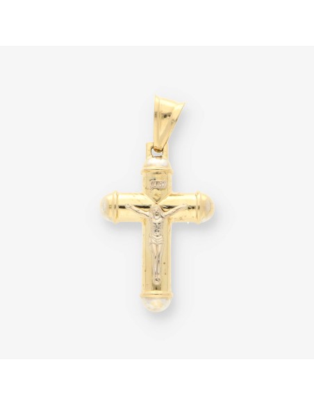 Cruz oro bicolor
