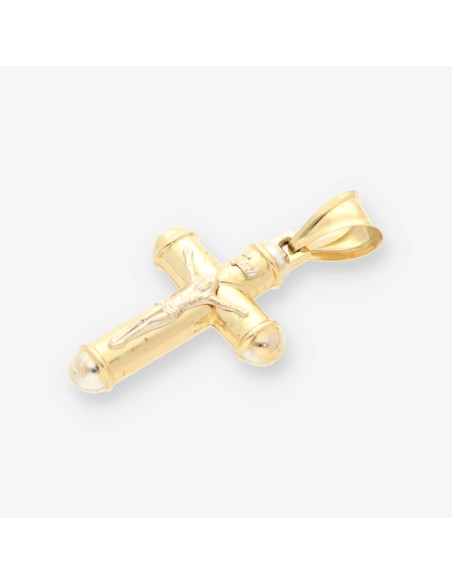 Cruz oro bicolor