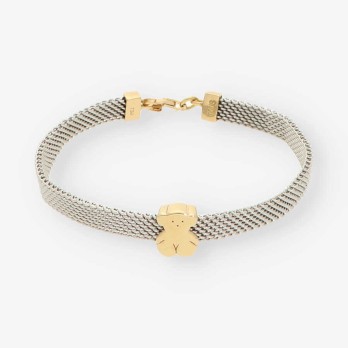 Pulsera acero/oro TOUS 2