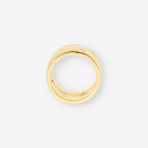 Anillo oro brillante