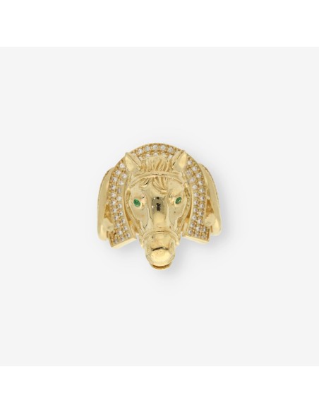 Anillo caballo oro