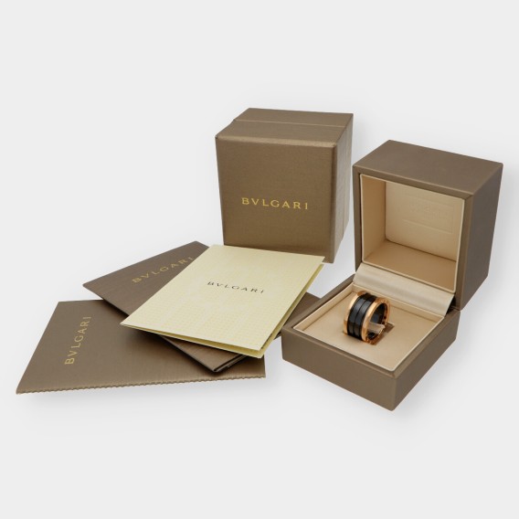 Anillo Bulgari BZero cerÃ¡mica
