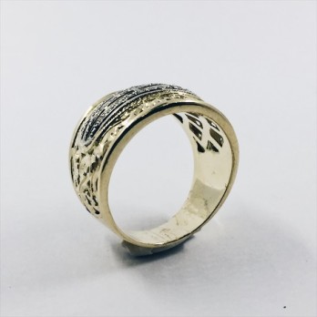 Anillo de oro y diamantes 2