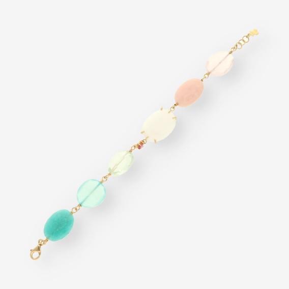 Pulsera oro y piedras TOUS