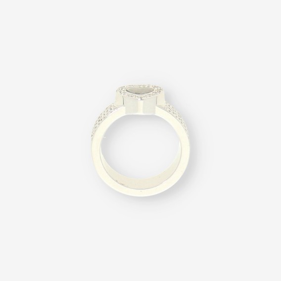 Anillo oro bl. CHOPARD Happy Diamonds