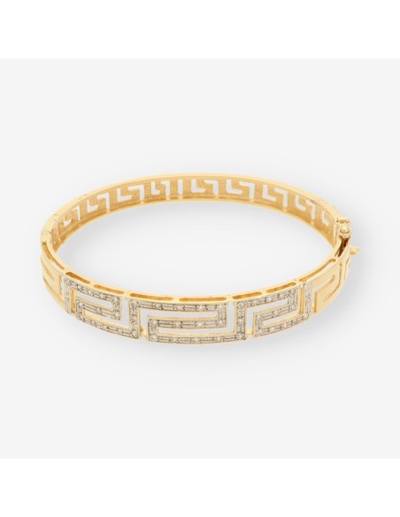 Esclava oro y brillantes 