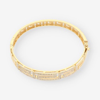 Esclava oro y brillantes  2