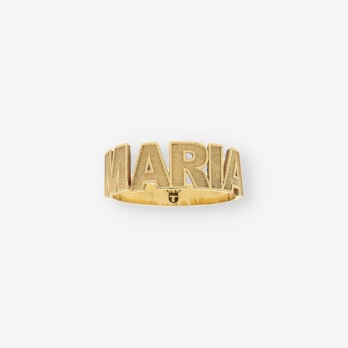 Anillo oro Maria