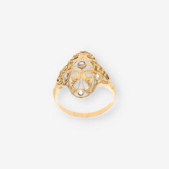 Anillo oro Vintage 2