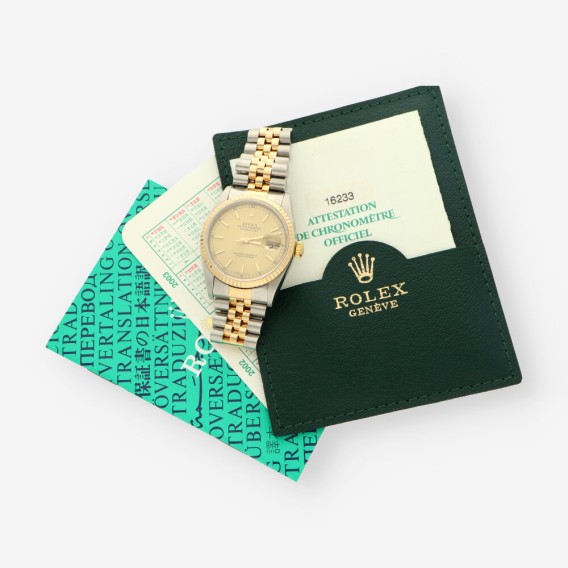 ROLEX DateJust mixto 16233  K362043