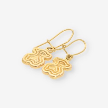 Pendientes oro oso TOUS 2