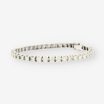 Riviere oro bl. y brillantes 3,5Qt.apro 2