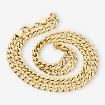 Cadena barbada oro 2