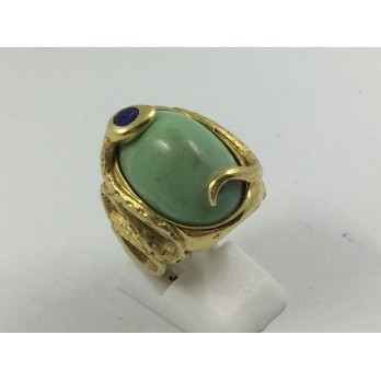 Anillo Puig Doria de oro en forma de serpiente