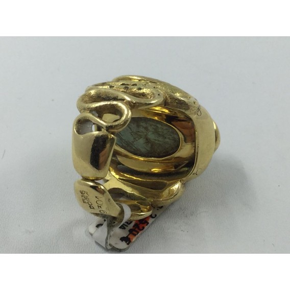 Anillo Puig Doria de oro en forma de serpiente