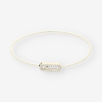 Brazalete MESSIKA Flex Move oro bl. bri.