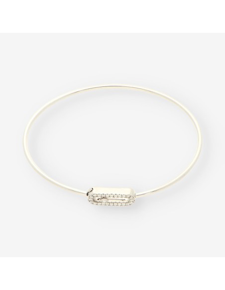 Brazalete MESSIKA Flex Move oro bl. bri.