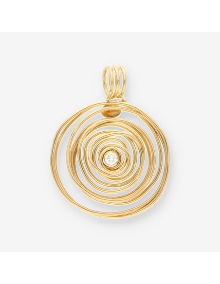 Colgante oro y brillantes TOUS