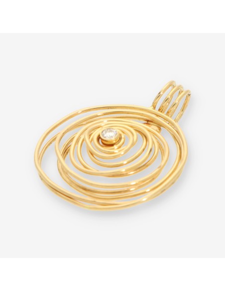 Colgante oro y brillantes TOUS