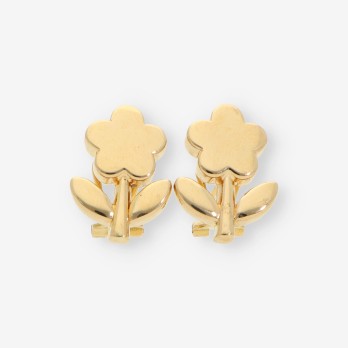 Pendientes flor oro TOUS