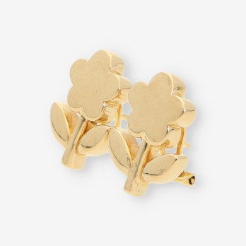 Pendientes flor oro TOUS 2