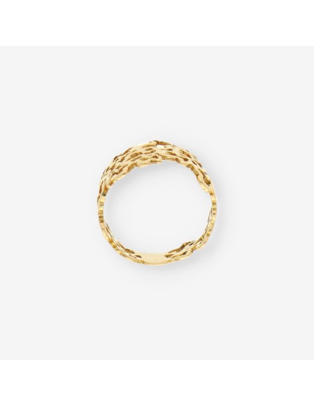 Anillo calado osos oro TOUS