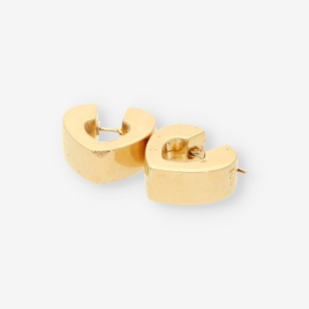 Pendientes forma corazon oro TOUS 2