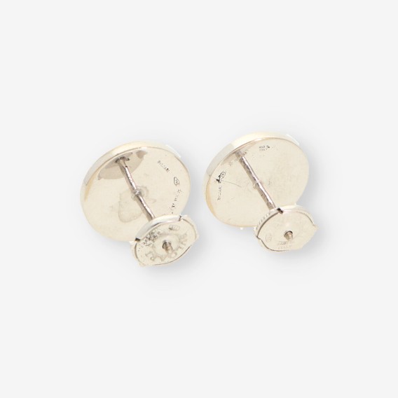 Pendientes Onix oro bl. BULGARI