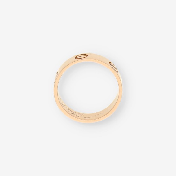 Anillo CARTIER Love oro rosa
