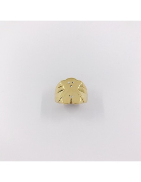 Anillo sello Tous en oro 18kt