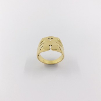 Anillo sello Tous en oro 18kt 2