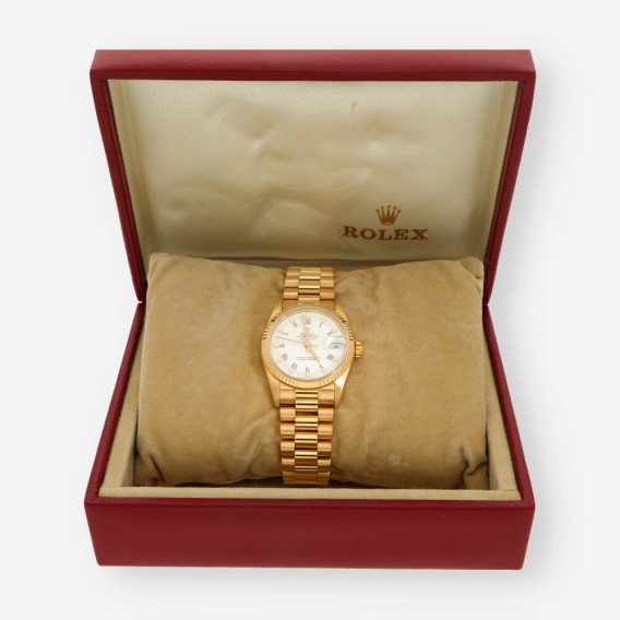 ROLEX oro Oyster perpetual 68278 E932097