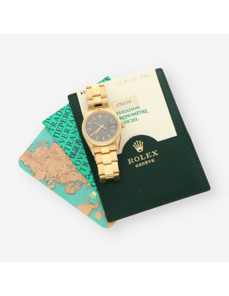 ROLEX oro Date 15238 W516096