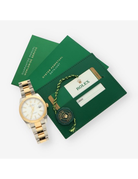 ROLEX cab. DateJust mixto 126333 604Q45K