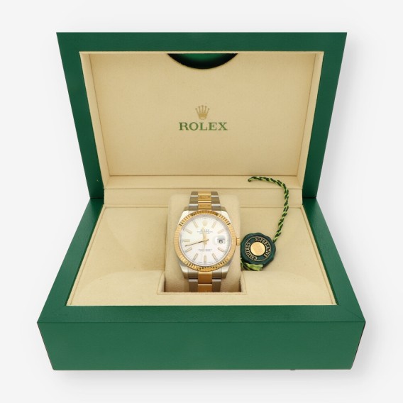 ROLEX cab. DateJust mixto 126333 604Q45K