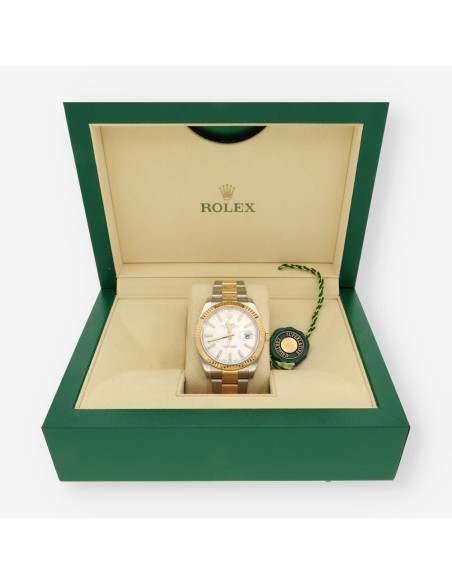 ROLEX cab. DateJust mixto 126333 604Q45K